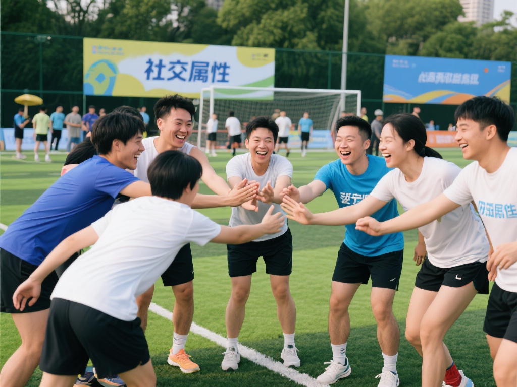 社交属性强：队友之间的互动、比赛的鼓励，