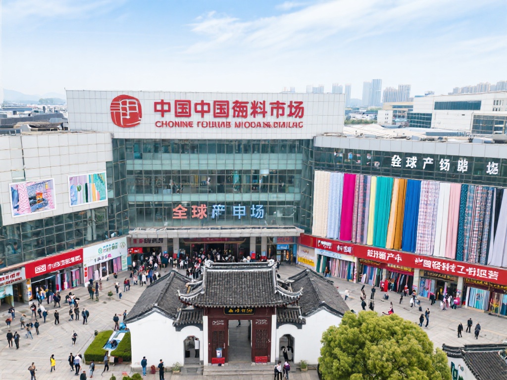 古韵之外，柯桥作为中国轻纺之都，也彰显出